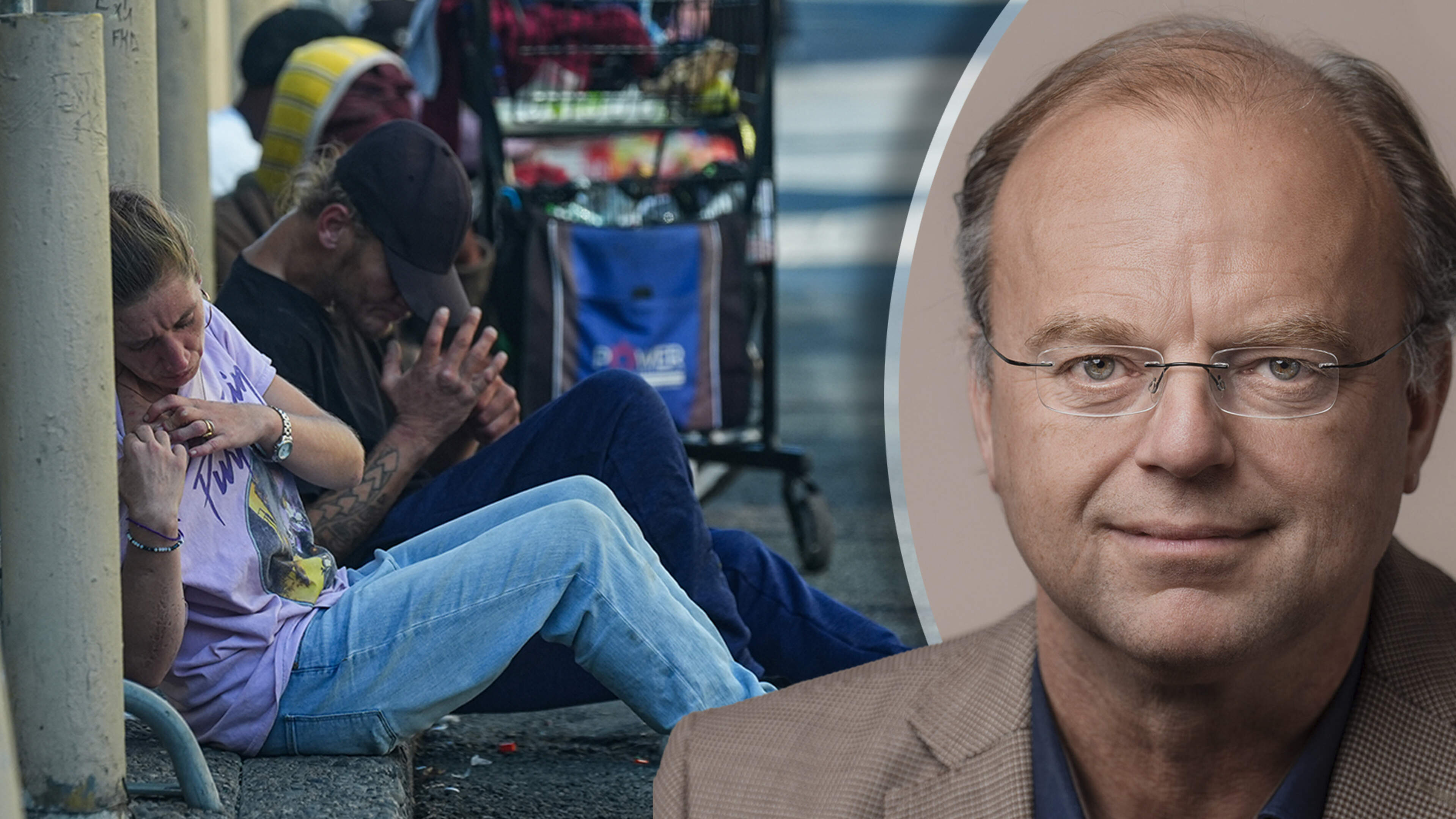 Paul Jansen is bij het bezoek van de Oranjes in Philadelphia: ’Burgers liggen hier laveloos op straat’